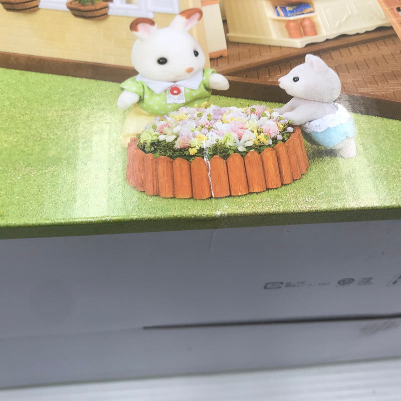 【中古美品】 エポック社 シルバニアファミリー 赤い屋根の大きなお家 -屋根裏はひみつのお部屋- ハ-51 未開封 箱イタミあり 040-260903-ti-01-tag 万代Net店