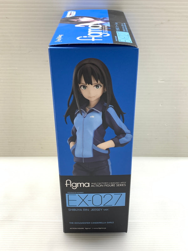 【中古美品】 figma 渋谷凛 ジャージver. シンデレラガールズ アクションフィギュア 053-260108-zi-03-min 万代Net店