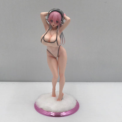 【中古品】 wave ドリームテック すーぱーそに子 白水着style 1/7スケール フィギュア 開封済み 本体汚れあり 053-260903-ti-03-tag 万代Net店