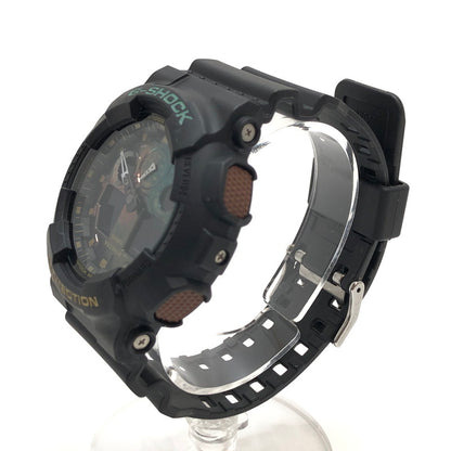 【現状渡し品】【メンズ】 G-SHOCK ジーショック GA-100RC-1AJF アナログデジタル 腕時計 196-251016-hn-02-fur カラー：ブラック系 万代Net店