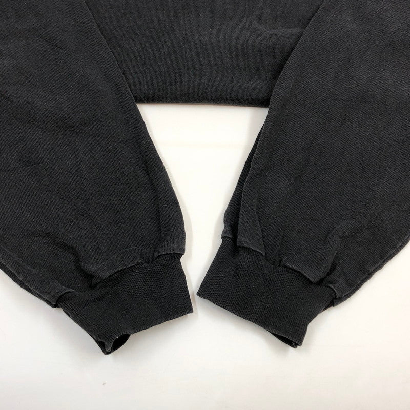 【現状渡し品】【メンズ】 HANES ヘインズ SIGNATURE COLLECTION OLYMPIC L/S TEE シグネチャーコレクション オリンピック 長袖Tシャツ トップス 146-260321-hn-01-fur サイズ：XL カラー：ブラック 万代Net店