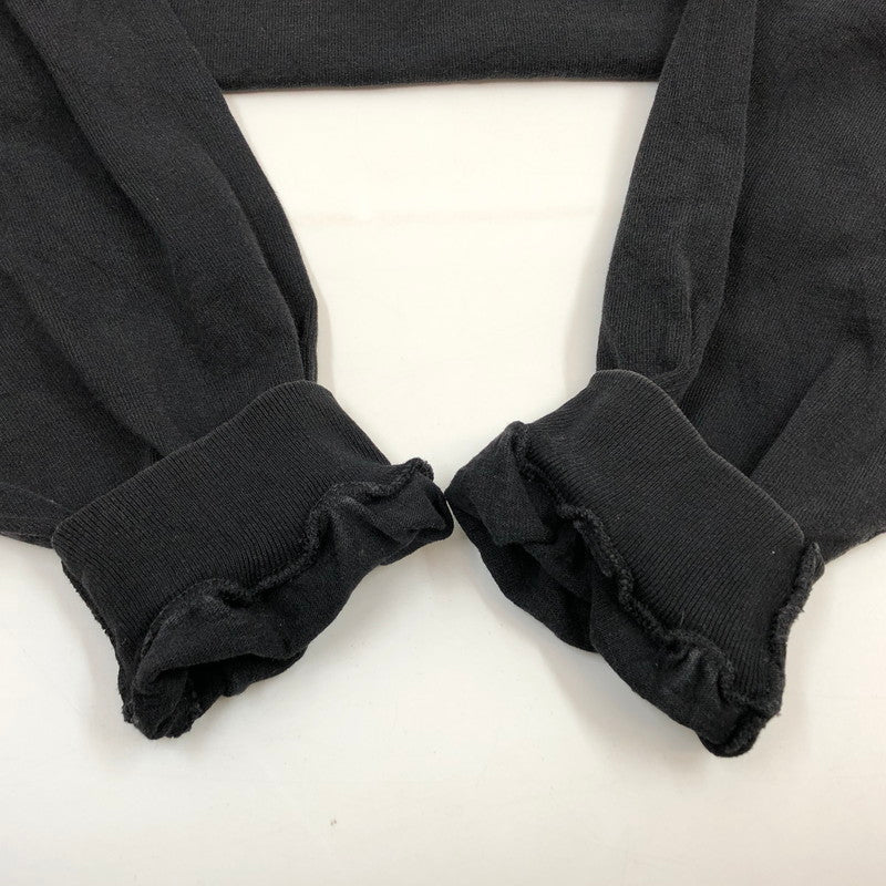 【現状渡し品】【メンズ】 HANES ヘインズ SIGNATURE COLLECTION OLYMPIC L/S TEE シグネチャーコレクション オリンピック 長袖Tシャツ トップス 146-260321-hn-01-fur サイズ：XL カラー：ブラック 万代Net店