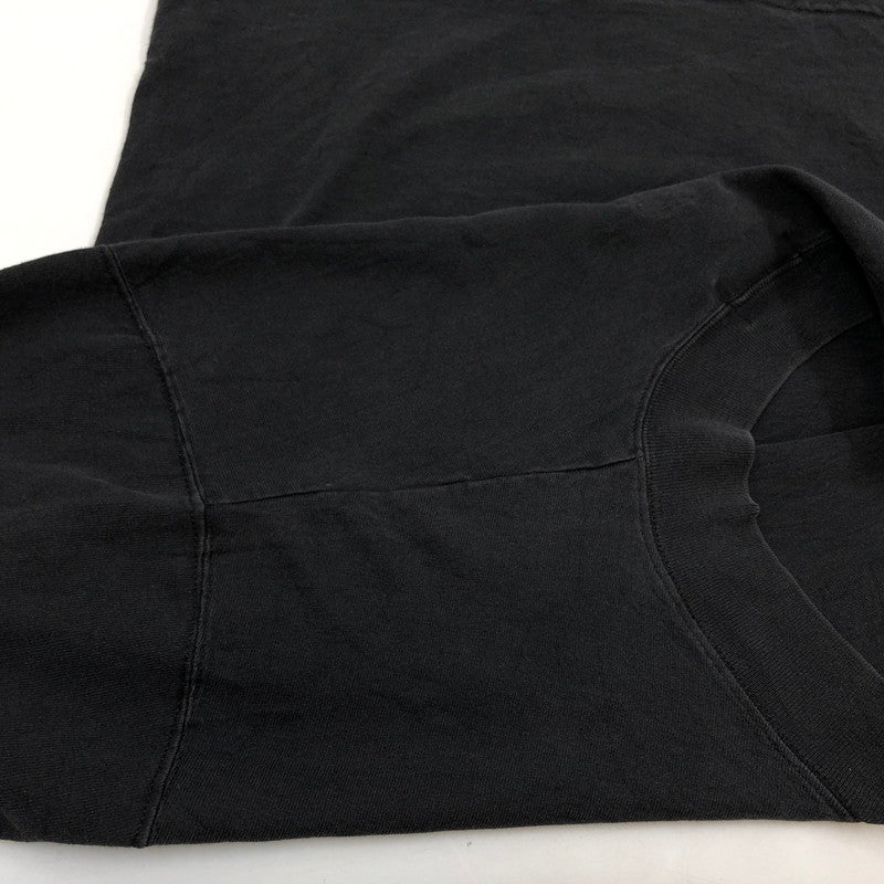 【現状渡し品】【メンズ】 HANES ヘインズ SIGNATURE COLLECTION OLYMPIC L/S TEE シグネチャーコレクション オリンピック 長袖Tシャツ トップス 146-260321-hn-01-fur サイズ：XL カラー：ブラック 万代Net店