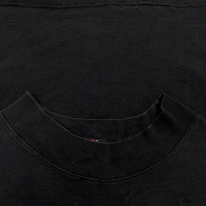 【現状渡し品】【メンズ】 HANES ヘインズ SIGNATURE COLLECTION OLYMPIC L/S TEE シグネチャーコレクション オリンピック 長袖Tシャツ トップス 146-260321-hn-01-fur サイズ：XL カラー：ブラック 万代Net店