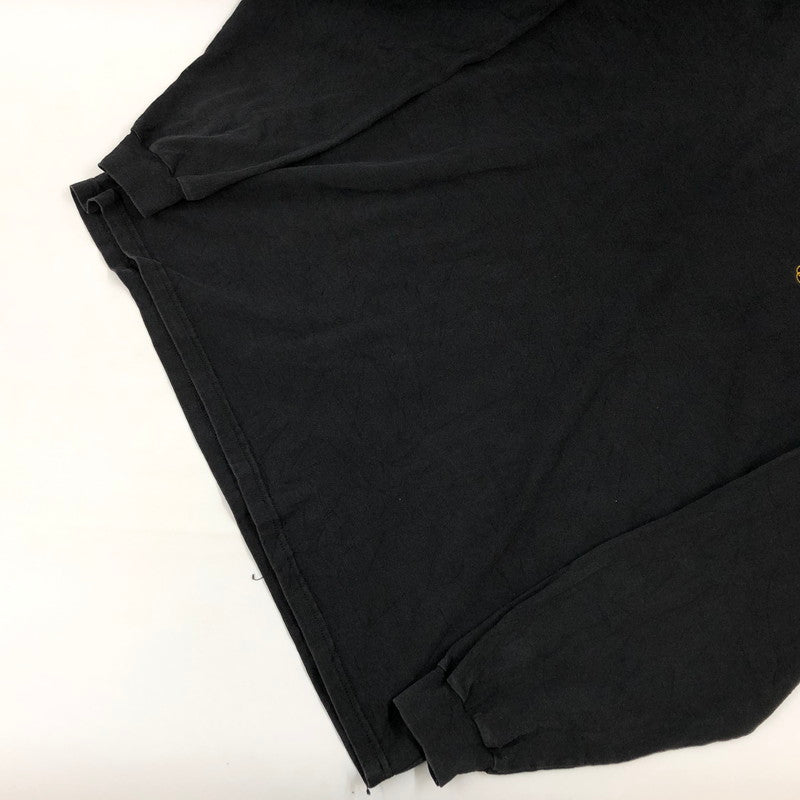 【現状渡し品】【メンズ】 HANES ヘインズ SIGNATURE COLLECTION OLYMPIC L/S TEE シグネチャーコレクション オリンピック 長袖Tシャツ トップス 146-260321-hn-01-fur サイズ：XL カラー：ブラック 万代Net店