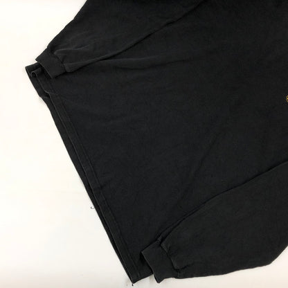 【現状渡し品】【メンズ】 HANES ヘインズ SIGNATURE COLLECTION OLYMPIC L/S TEE シグネチャーコレクション オリンピック 長袖Tシャツ トップス 146-260321-hn-01-fur サイズ：XL カラー：ブラック 万代Net店