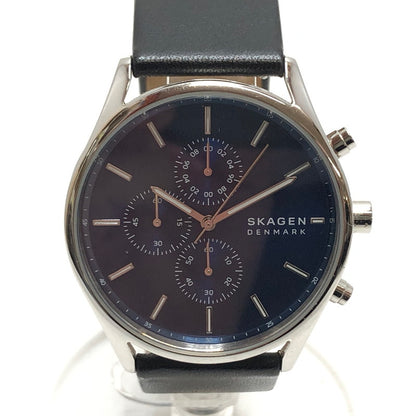 【現状渡し品】【メンズ】 SKAGEN スカーゲン SKW6606 アナログ 腕時計 198-251016-hn-03-fur カラー：ネイビー/ブラック系 万代Net店