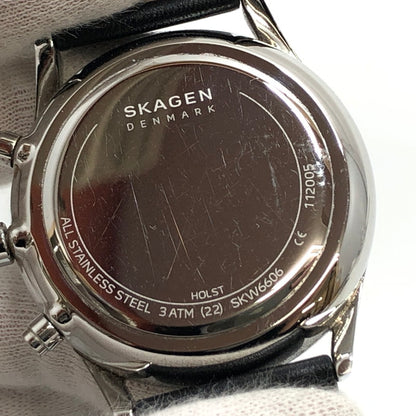 【現状渡し品】【メンズ】 SKAGEN スカーゲン SKW6606 アナログ 腕時計 198-251016-hn-03-fur カラー：ネイビー/ブラック系 万代Net店