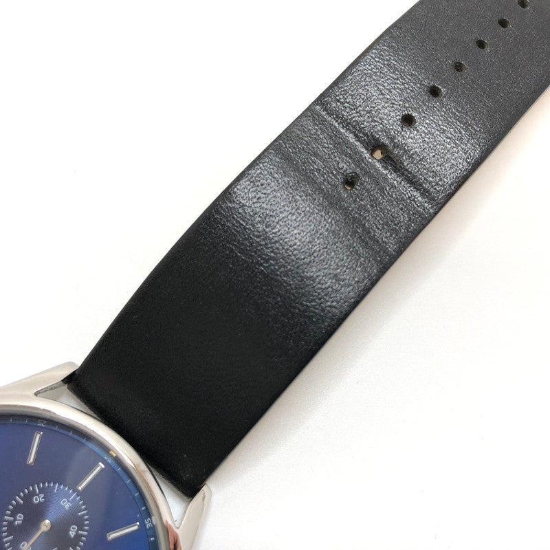 【現状渡し品】【メンズ】 SKAGEN スカーゲン SKW6606 アナログ 腕時計 198-251016-hn-03-fur カラー：ネイビー/ブラック系 万代Net店