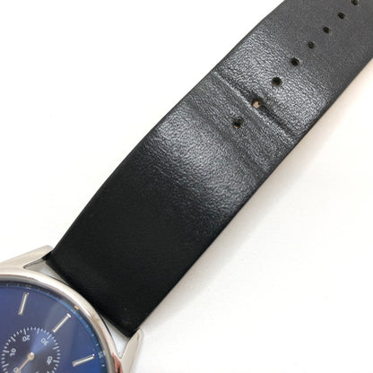 【現状渡し品】【メンズ】 SKAGEN スカーゲン SKW6606 アナログ 腕時計 198-251016-hn-03-fur カラー：ネイビー/ブラック系 万代Net店
