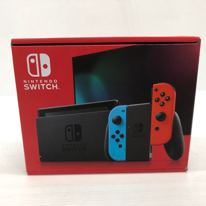 【未使用品】 Nintendo Switch 2022年モデル Joy-Con(L) ネオンブルー/(R) ネオンレッド HAD-S-KABAH 034-261007-ns-13-tei 万代Net店