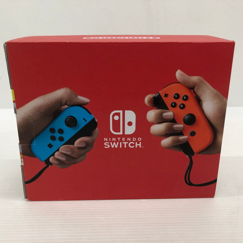 【未使用品】 Nintendo Switch 2022年モデル Joy-Con(L) ネオンブルー/(R) ネオンレッド HAD-S-KABAH 034-261007-ns-13-tei 万代Net店