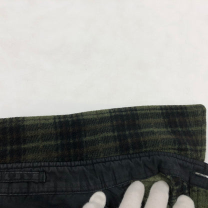 【現状渡し品】【メンズ】 Outback Trading Co. アウトバックトレーディング フリース 長袖シャツ トップス 146-260321-hn-02-fur サイズ：XL カラー：グリーン/ブラック系 万代Net店