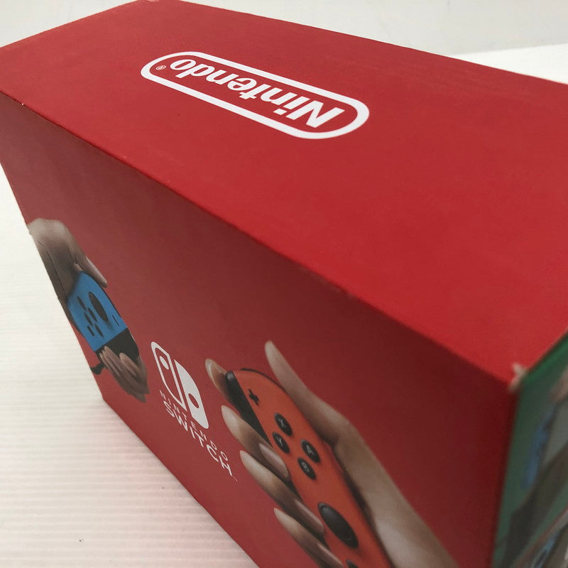 【未使用品】 Nintendo Switch 2022年モデル Joy-Con(L) ネオンブルー/(R) ネオンレッド HAD-S-KABAH 034-261007-ns-13-tei 万代Net店