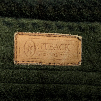 【現状渡し品】【メンズ】 Outback Trading Co. アウトバックトレーディング フリース 長袖シャツ トップス 146-260321-hn-02-fur サイズ：XL カラー：グリーン/ブラック系 万代Net店