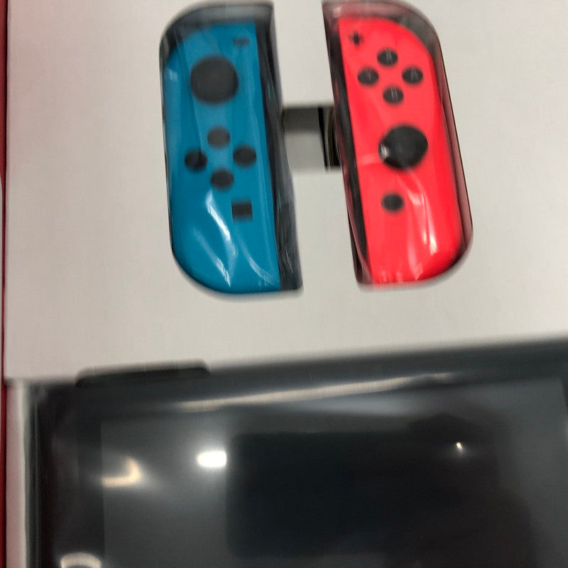 【未使用品】 Nintendo Switch 2022年モデル Joy-Con(L) ネオンブルー/(R) ネオンレッド HAD-S-KABAH 034-261007-ns-13-tei 万代Net店