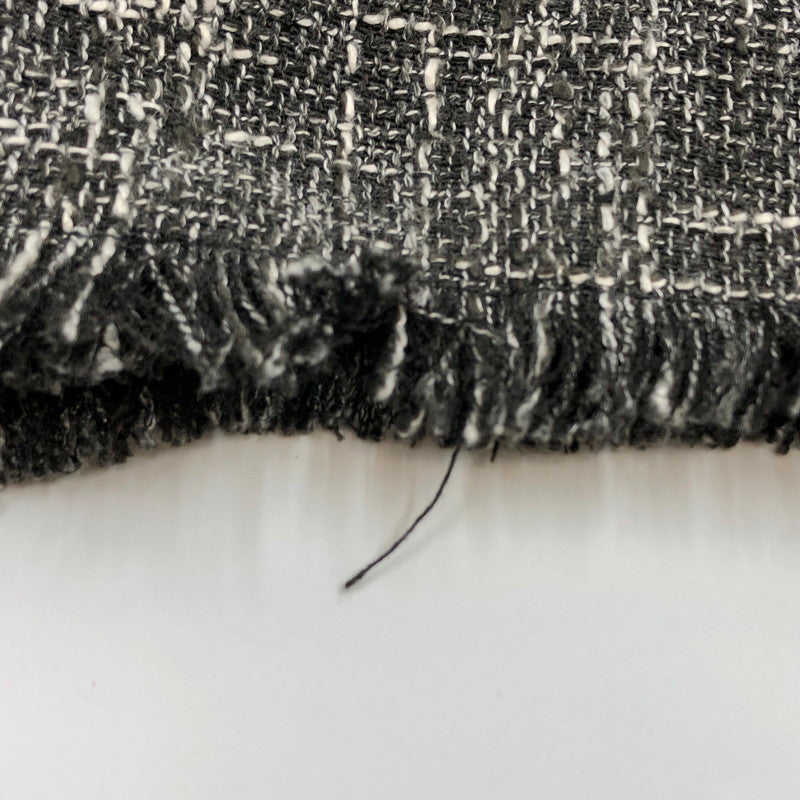 【現状渡し品】【メンズ】 NILWAY ニルウェイ AZ23061N オーバーサイズ ツイードフリンジテーラードジャケット アウター 147-251016-hn-04-fur サイズ：M カラー：グレー系 万代Net店