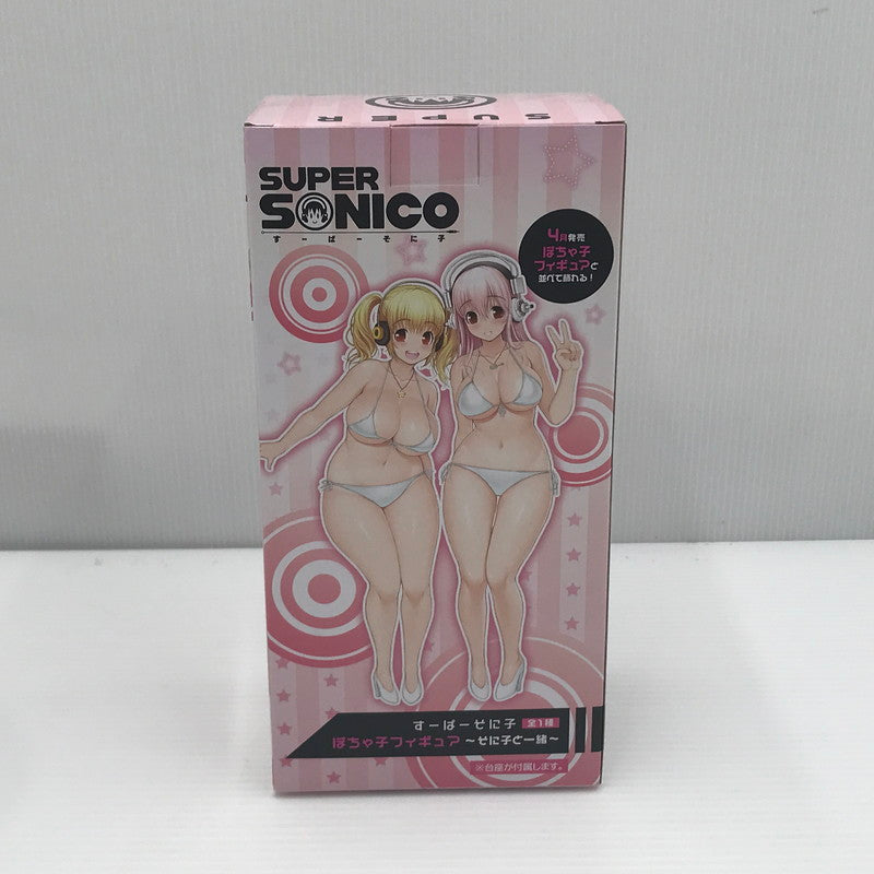 【中古美品】 タイトー すーぱーそに子 そに子フィギュア ぽちゃ子と一緒 プライズ品 未開封 底面にテープの二重張りあり 054-260903-ti-06-tag 万代Net店