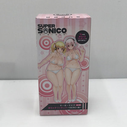 【中古美品】 タイトー すーぱーそに子 そに子フィギュア ぽちゃ子と一緒 プライズ品 未開封 底面にテープの二重張りあり 054-260903-ti-06-tag 万代Net店