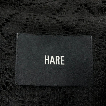 【中古品】【メンズ/レディース】 HARE ハレ HA030006ST フラワーレースジャケット アウター 147-251016-hn-05-fur サイズ：F カラー：ブラック 万代Net店