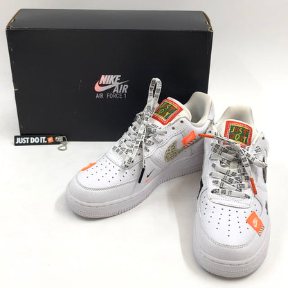 【中古品】【メンズ】 NIKE ナイキ Air Force 1 Low '07 PRM "Just Do It" AR7719-100 エアフォース1 ロー '07 プレミアム ジャスト・ドゥ・イット スニーカー シューズ 靴 160-260321-hn-04-fur サイズ：26.0cm US8 カラー：ホワイト系 万代Net店