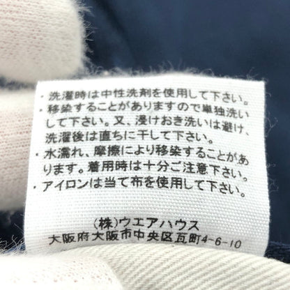 【中古品】【メンズ】 WAREHOUSE ウエアハウス 1001BB Begin別注 ピケパンツ ボトムス 156-250311-hn-04-fur サイズ：W32 L38 カラー：ネイビー 万代Net店