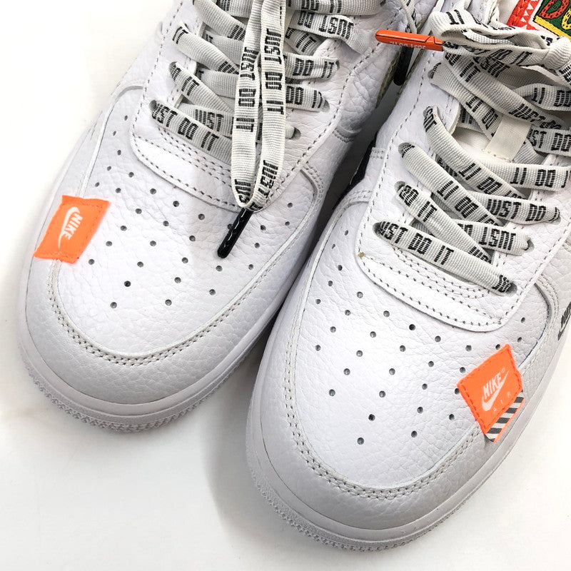 【中古品】【メンズ】 NIKE ナイキ Air Force 1 Low '07 PRM "Just Do It" AR7719-100 エアフォース1 ロー '07 プレミアム ジャスト・ドゥ・イット スニーカー シューズ 靴 160-260321-hn-04-fur サイズ：26.0cm US8 カラー：ホワイト系 万代Net店