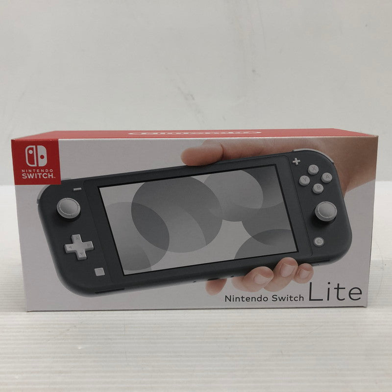 【未使用品】 Nintendo Switch Lite グレー 034-261007-ns-17-tei 万代Net店