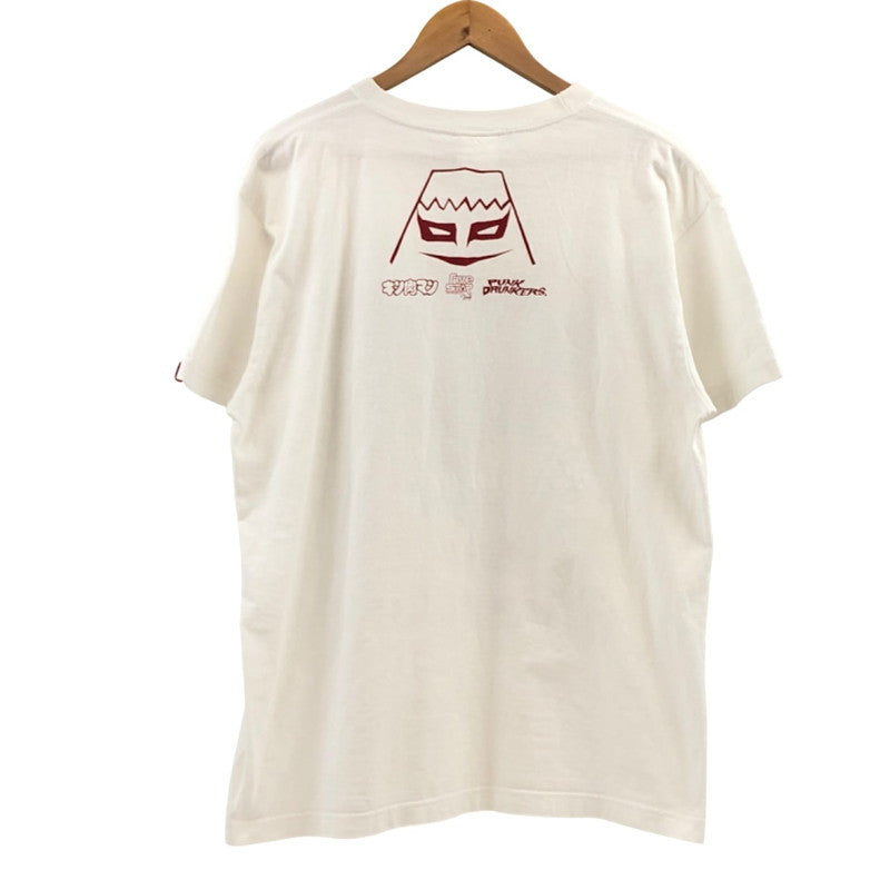 【中古品】【メンズ】 PUNK DRUNKERS パンクドランカーズ × キン肉マン ザ・魔雲天 半袖Tシャツ トップス 142-260105-hn-04-fur サイズ：L カラー：ホワイト 万代Net店