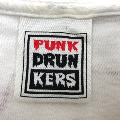 【中古品】【メンズ】 PUNK DRUNKERS パンクドランカーズ × キン肉マン ザ・魔雲天 半袖Tシャツ トップス 142-260105-hn-04-fur サイズ：L カラー：ホワイト 万代Net店