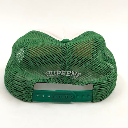 【中古品】【メンズ/レディース】 Supreme シュプリーム × ANTIHERO アンタイヒーロー 14ss MESH CAP メッシュキャップ 帽子 149-260321-hn-05-fur サイズ：フリーサイズ カラー：グリーン/ホワイト系 万代Net店