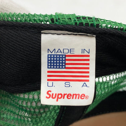 【中古品】【メンズ/レディース】 Supreme シュプリーム × ANTIHERO アンタイヒーロー 14ss MESH CAP メッシュキャップ 帽子 149-260321-hn-05-fur サイズ：フリーサイズ カラー：グリーン/ホワイト系 万代Net店