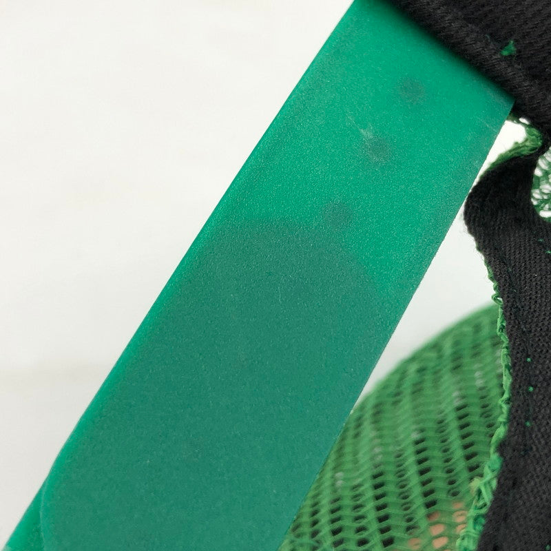 【中古品】【メンズ/レディース】 Supreme シュプリーム × ANTIHERO アンタイヒーロー 14ss MESH CAP メッシュキャップ 帽子 149-260321-hn-05-fur サイズ：フリーサイズ カラー：グリーン/ホワイト系 万代Net店