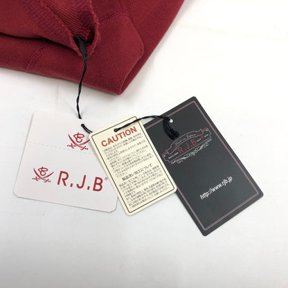 【中古品】【メンズ】 R.J.B アールジェイビー 半袖Tシャツ トップス 145-260105-hn-05-fur サイズ：38 カラー：ワイン 万代Net店