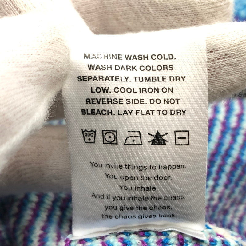 【現状渡し品】【メンズ】 FUCKING AWESOME ファッキング オーサム マルチカラーチェックカーディガン ニット 長袖 トップス 142-251018-hn-01-fur サイズ：M カラー：マルチカラー 万代Net店