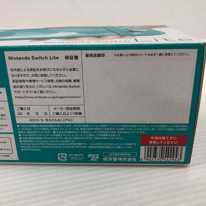 【未使用品】 Nintendo Switch Lite ターコイズ 034-261007-ns-21-tei 万代Net店
