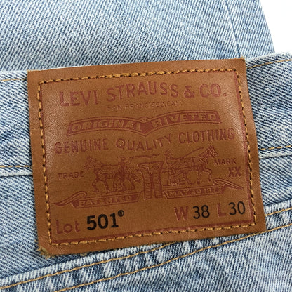【中古品】【メンズ】 LEVI'S リーバイス BUTTON FLY BEAMS LIMITED EDITION 501 DENIM PANTS 00501-3600 ボタンフライ ビームス リミテッド エディション デニムパンツ 158-260902-hn-03-fur サイズ：38×30 カラー：ブルー系 万代Net店