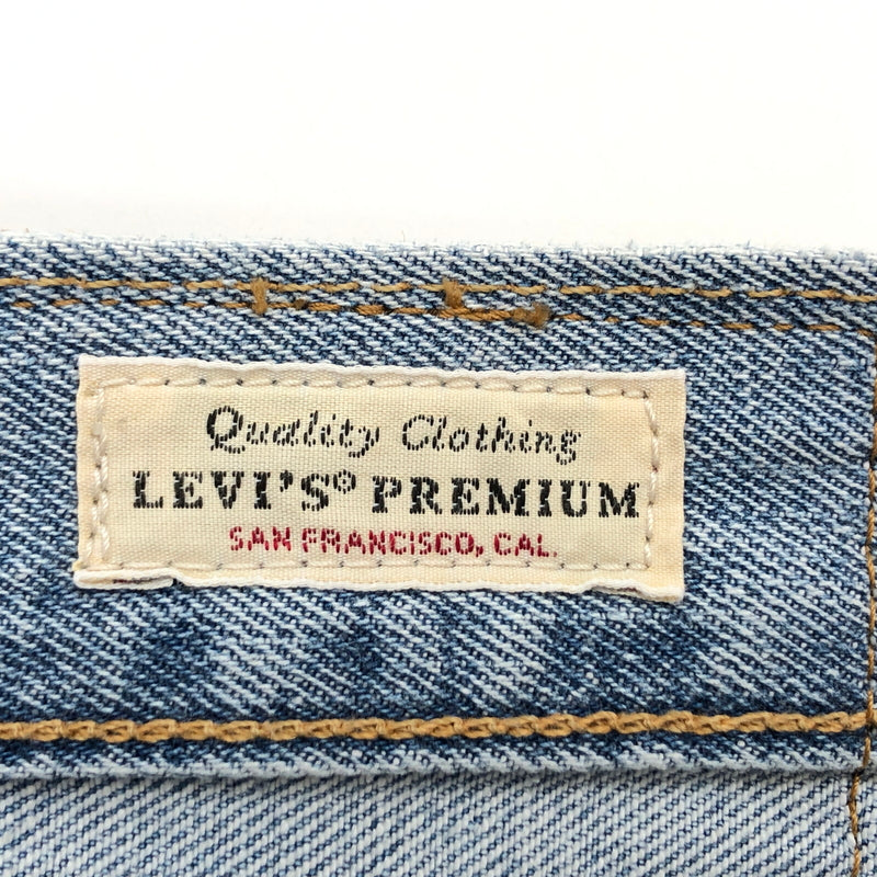 【中古品】【メンズ】 LEVI'S リーバイス BUTTON FLY BEAMS LIMITED EDITION 501 DENIM PANTS 00501-3600 ボタンフライ ビームス リミテッド エディション デニムパンツ 158-260902-hn-03-fur サイズ：38×30 カラー：ブルー系 万代Net店