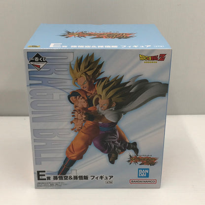 【中古美品】 一番くじ ドラゴンボール スペクタクルバトル E賞 孫悟空＆孫悟飯 フィギュア 未開封 箱イタミあり 050-260903-ti-12-tagh 万代Net店