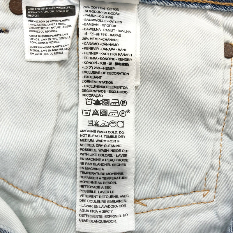 【中古品】【メンズ】 LEVI'S リーバイス BUTTON FLY BEAMS LIMITED EDITION 501 DENIM PANTS 00501-3600 ボタンフライ ビームス リミテッド エディション デニムパンツ 158-260902-hn-03-fur サイズ：38×30 カラー：ブルー系 万代Net店