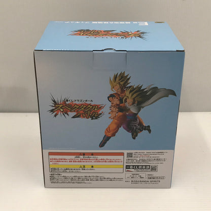 【中古美品】 一番くじ ドラゴンボール スペクタクルバトル E賞 孫悟空＆孫悟飯 フィギュア 未開封 箱イタミあり 050-260903-ti-12-tagh 万代Net店