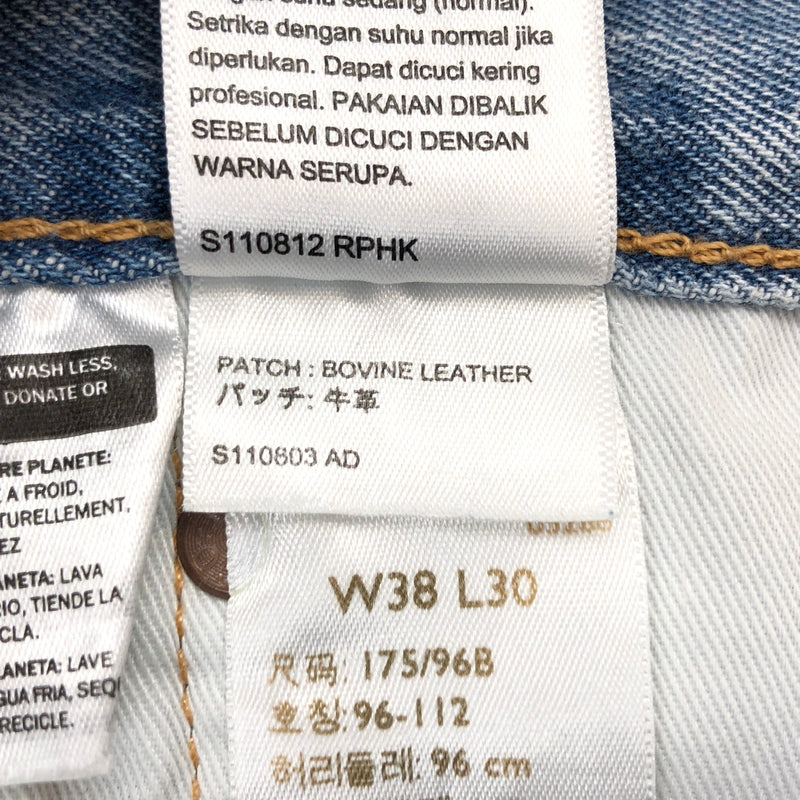 【中古品】【メンズ】 LEVI'S リーバイス BUTTON FLY BEAMS LIMITED EDITION 501 DENIM PANTS 00501-3600 ボタンフライ ビームス リミテッド エディション デニムパンツ 158-260902-hn-03-fur サイズ：38×30 カラー：ブルー系 万代Net店