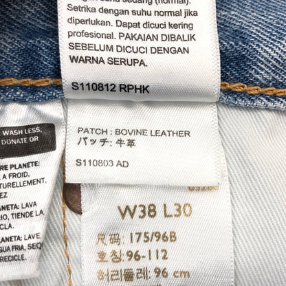 【中古品】【メンズ】 LEVI'S リーバイス BUTTON FLY BEAMS LIMITED EDITION 501 DENIM PANTS 00501-3600 ボタンフライ ビームス リミテッド エディション デニムパンツ 158-260902-hn-03-fur サイズ：38×30 カラー：ブルー系 万代Net店