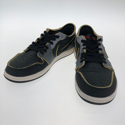 【中古品】【メンズ】 NIKE ナイキ DV0982-006/AIR JORDAN 1 RETRO LOW OG EX BLACK/FIRE RED-DK SMOKE GREY 160-250303-NS-3-iwa サイズ：28 カラー：グレー ブラック 万代Net店