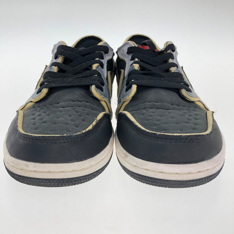 【中古品】【メンズ】 NIKE ナイキ DV0982-006/AIR JORDAN 1 RETRO LOW OG EX BLACK/FIRE RED-DK SMOKE GREY 160-250303-NS-3-iwa サイズ：28 カラー：グレー ブラック 万代Net店