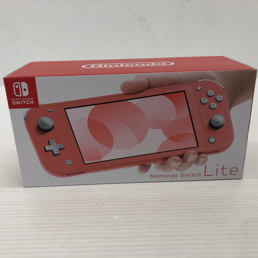 【未使用品】 Nintendo Switch Lite コーラル 034-261007-ns-24-tei 万代Net店