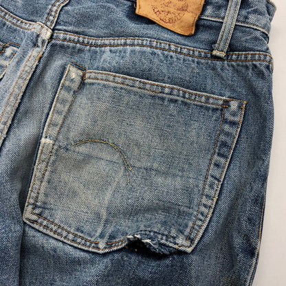 【現状渡し品】【メンズ】 BLUEWAY ブルーウェイ 8968 デニムパンツ ボトムス 156-250312-hn-04-fur サイズ：32 カラー：インディゴ 万代Net店