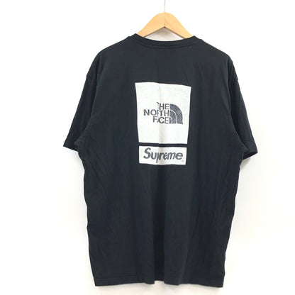 【中古品】【メンズ】 SUPREME シュプリーム × THE NORTH FACE ザ・ノースフェイス 24SS S/S TOP NT02412I 半袖Tシャツ トップス 149-260902-hn-04-fur サイズ：L カラー：ブラック 万代Net店