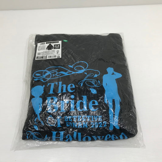 【中古美品】 劇場版 名探偵コナン ハロウィンの花嫁 パーカー 052-260504-ti-03-tag サイズ：フリーサイズ カラー：黒 万代Net店