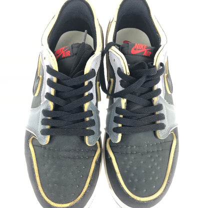 【中古品】【メンズ】 NIKE ナイキ DV0982-006/AIR JORDAN 1 RETRO LOW OG EX BLACK/FIRE RED-DK SMOKE GREY 160-250303-NS-3-iwa サイズ：28 カラー：グレー ブラック 万代Net店